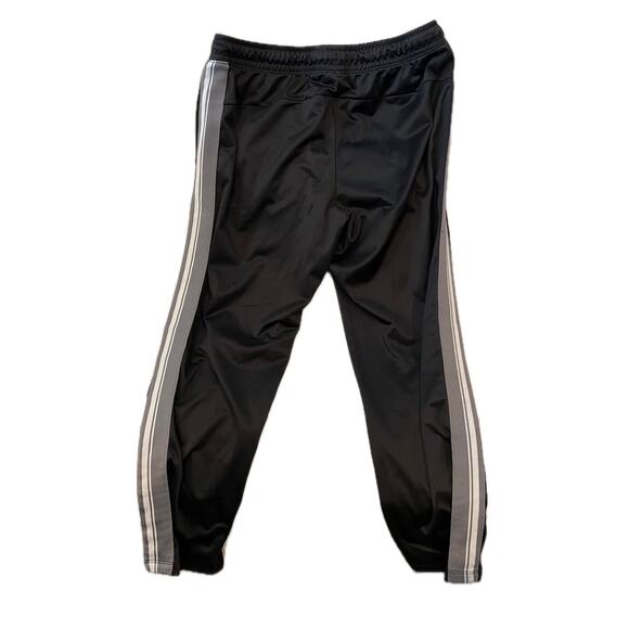 Athletic Works Black w White Stripe Track Pants XL (40-42) - Picture 2 of 3